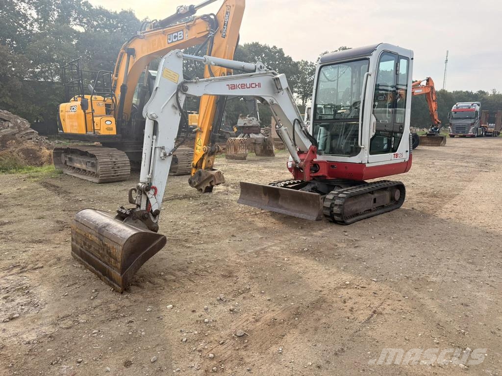 Takeuchi TB125 TB125 소형 굴삭기 7톤 미만