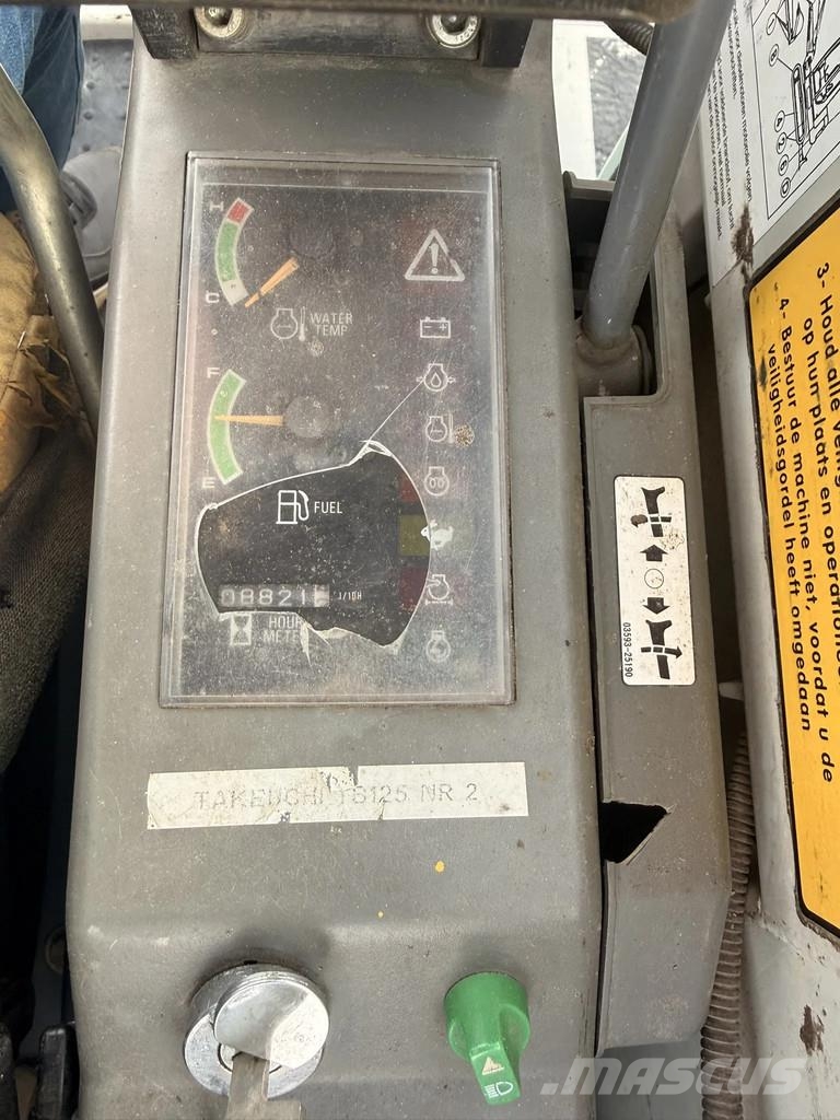 Takeuchi TB125 TB125 소형 굴삭기 7톤 미만
