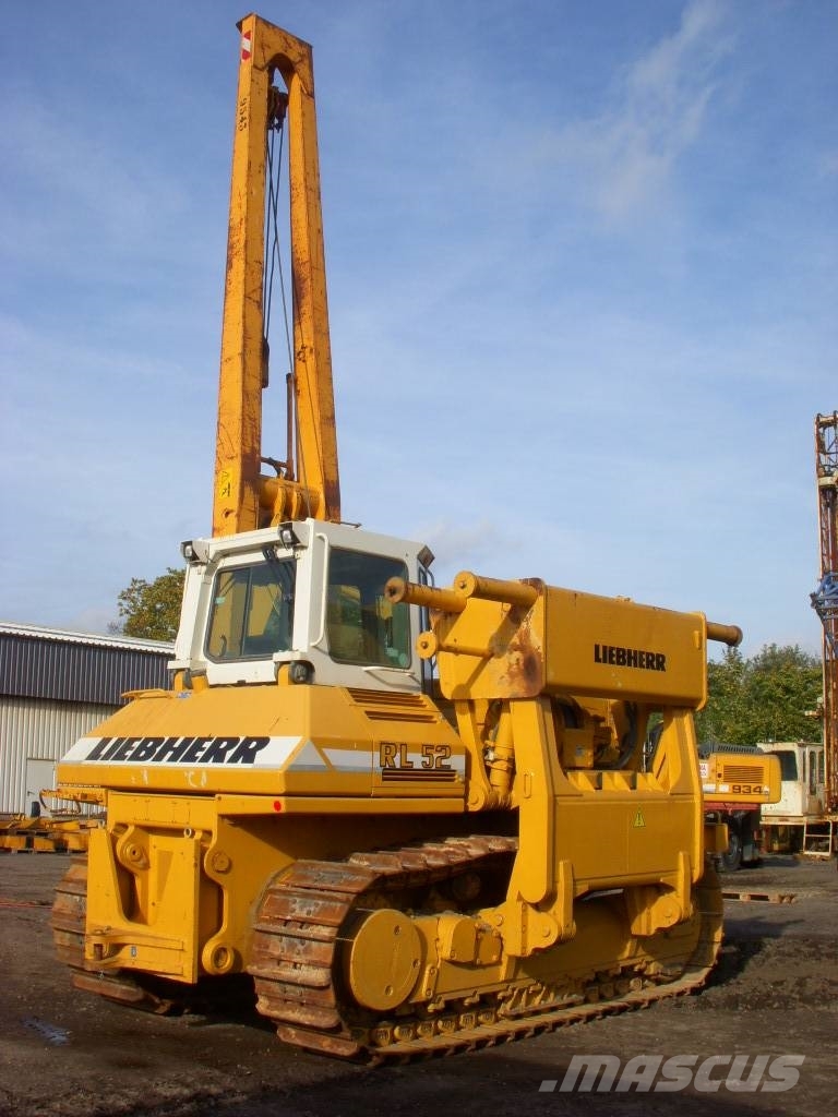 Liebherr RL 52 HD 90 t lifting capacity MIETE / RENTAL Slagači cijevi