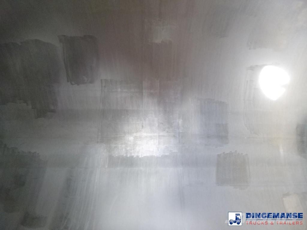 Burg Chemical tank inox L4BH 22.5 m3 / 1 comp Säiliöpuoliperävaunut