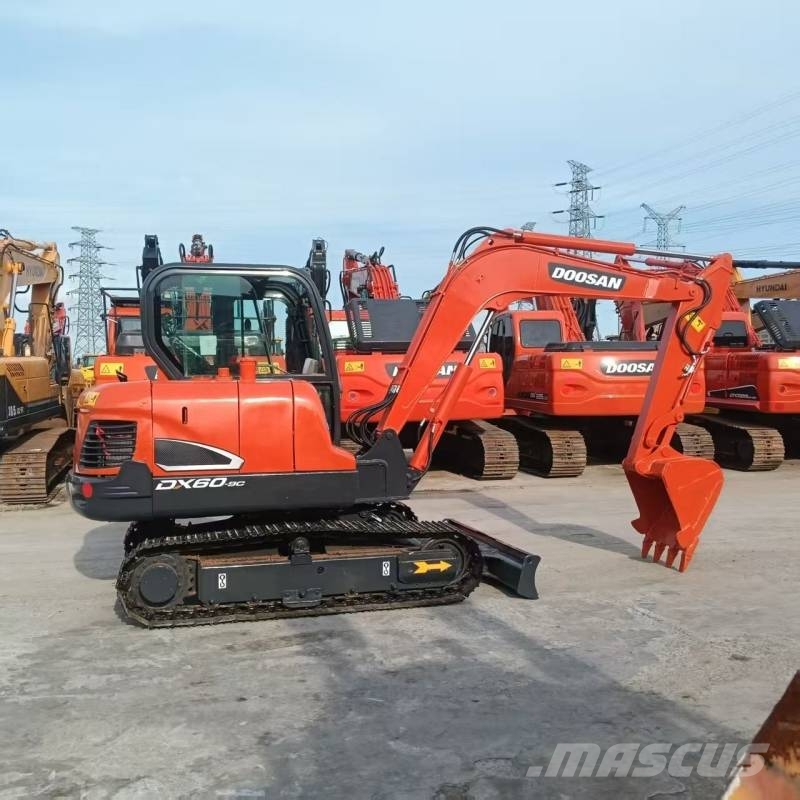 Doosan DX 60-9 C Εκσκαφάκι (διαβολάκι) < 7t