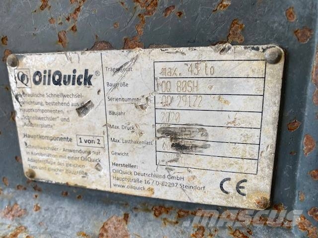 OilQuick (5757) gebr. SW OilQuick OQ 80 백호