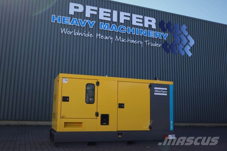 Atlas Copco QES 105 JD S3A ESF Valid inspection, *Guarantee! D Diesel Generators