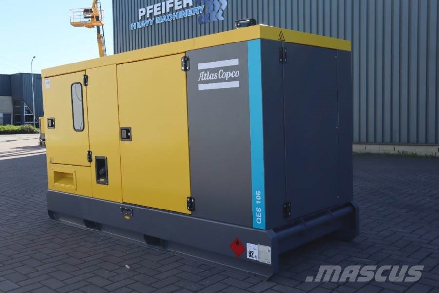 Atlas Copco QES 105 JD S3A ESF Valid inspection, *Guarantee! D Diesel Generators
