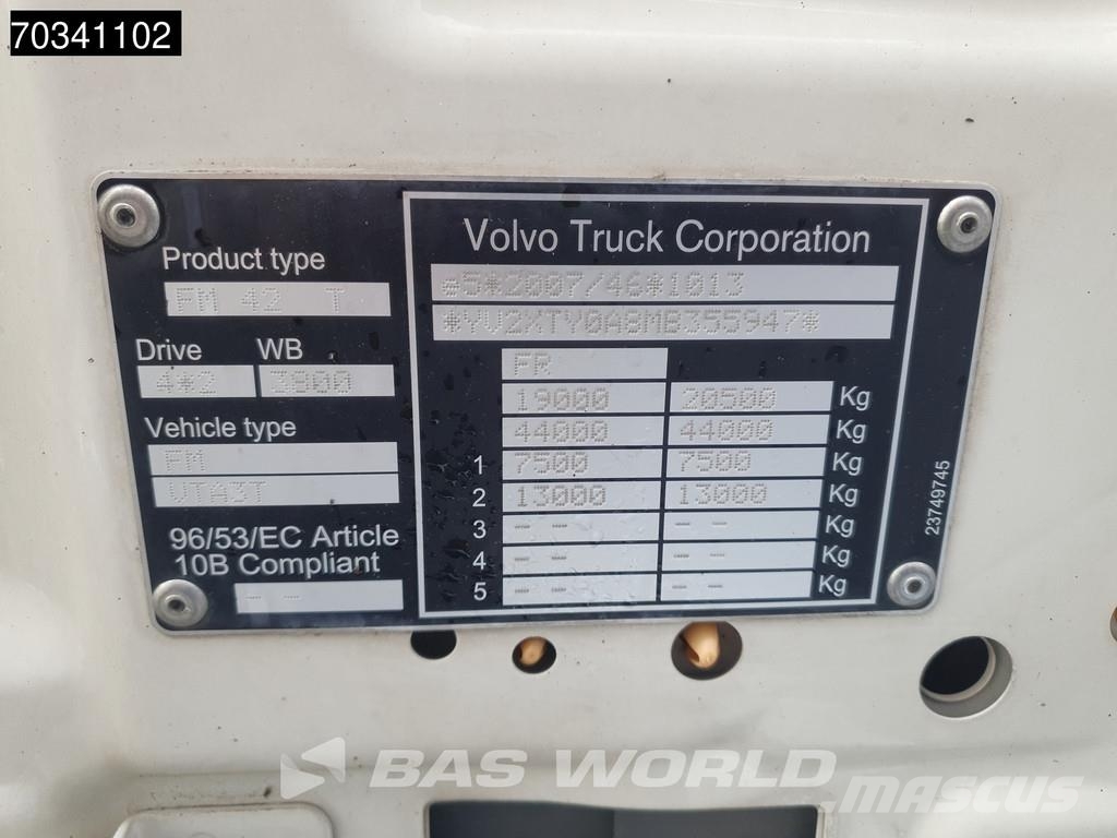 Volvo FM 460 4X2 D13! Globe 2x Tanks Navi Vilcēji