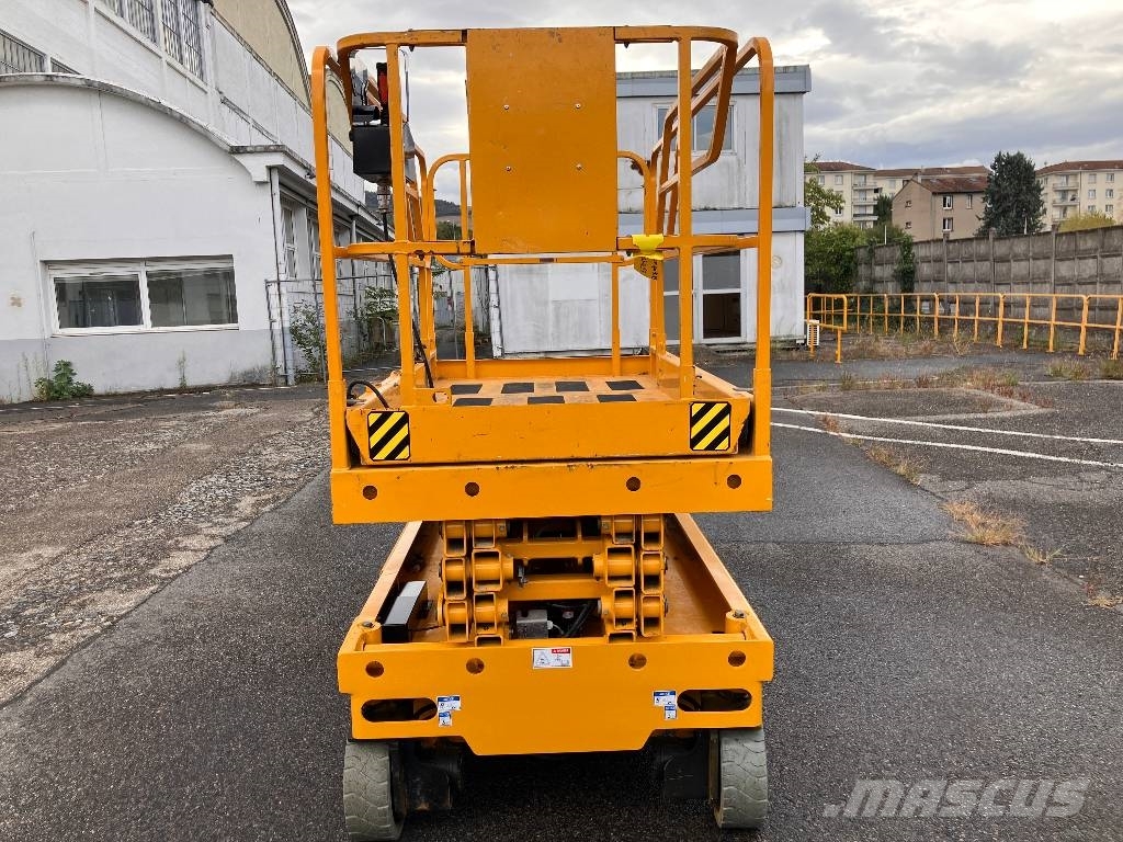 HAULOTTE COMPACT10 - NEW BATTERIES 4 NEW WHEELS Šķerveida pacēlāji