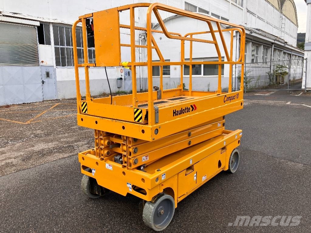 HAULOTTE COMPACT10 - NEW BATTERIES 4 NEW WHEELS Šķerveida pacēlāji