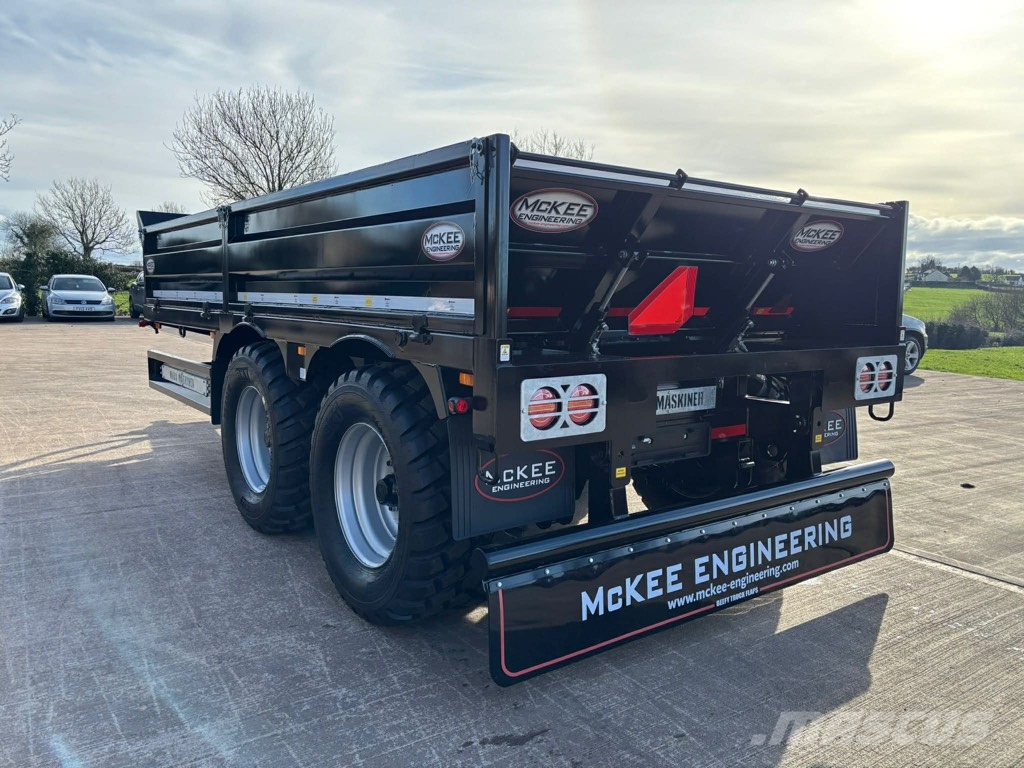 McKee 16T entrepenørvogn med nedfoldbare sider مقطورات قلابة