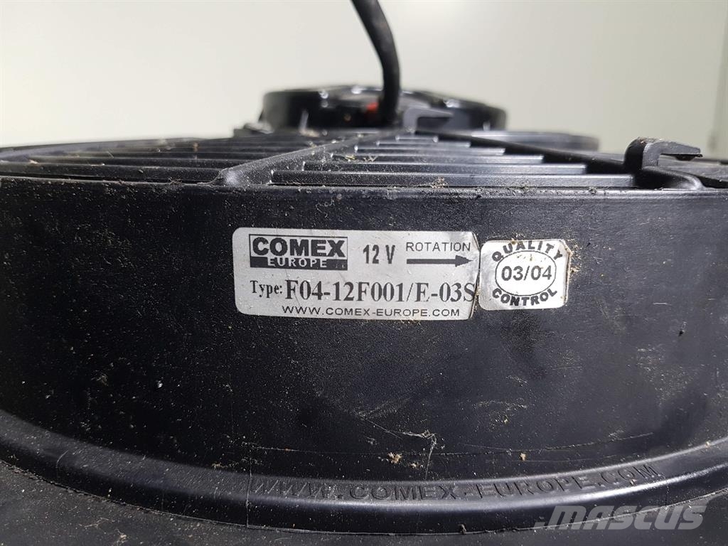 Liebherr L507 - 7619545 - Cooler fan/Kühlerlüfter/Koelvin 液压