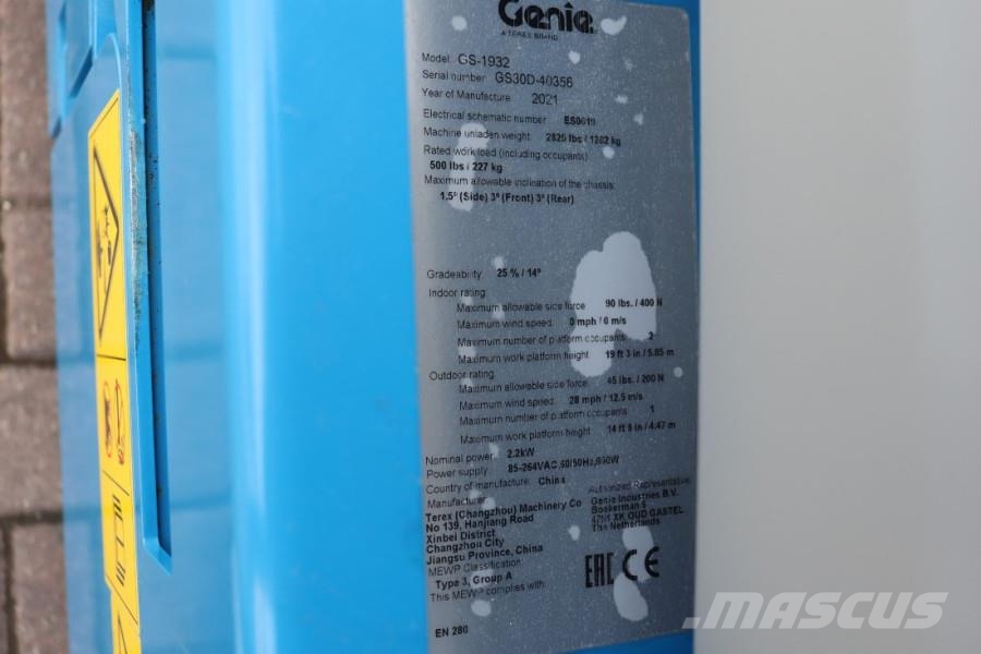 Genie GS1932 E-Drive New And Available Directly From Sto Scheren-Arbeitsbühnen