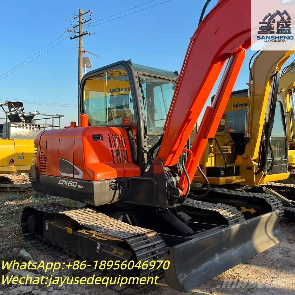 Doosan DX 60-9 C Εκσκαφείς με ερπύστριες
