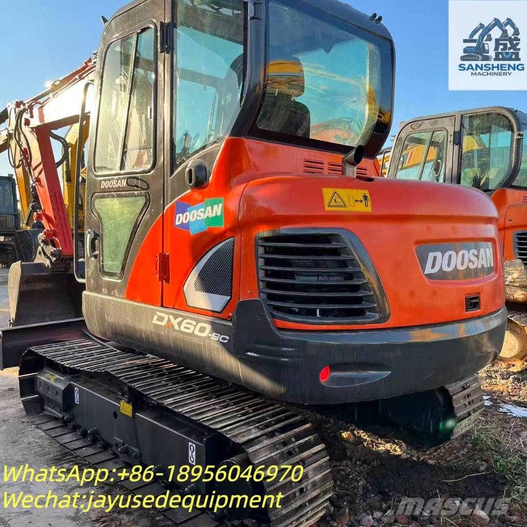 Doosan DX 60-9 C Εκσκαφείς με ερπύστριες