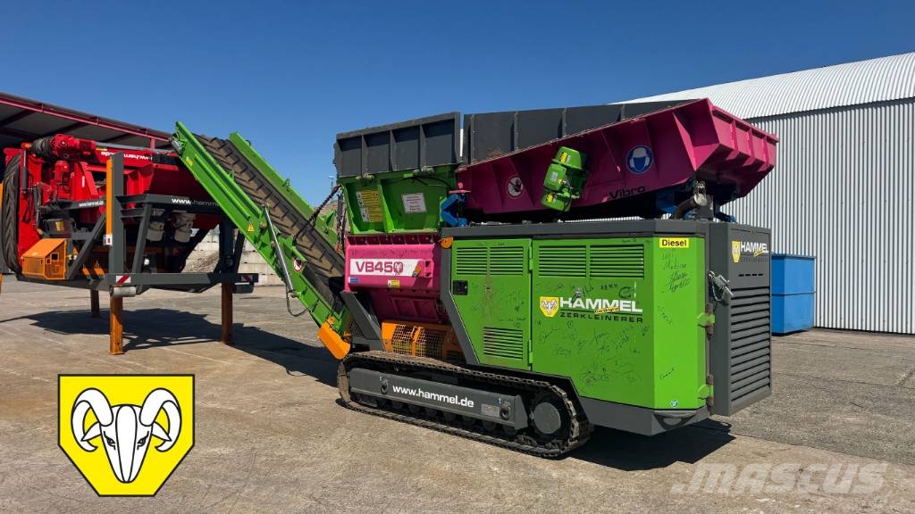 Hammel VB 450 DK 廢棄物撕碎機