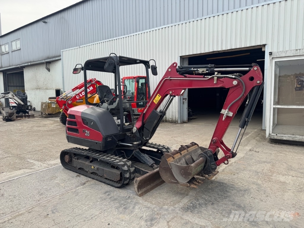 Yanmar SV26 (00658) حفارات صغيرة أقل من 7 طن (حفارات صغيرة)