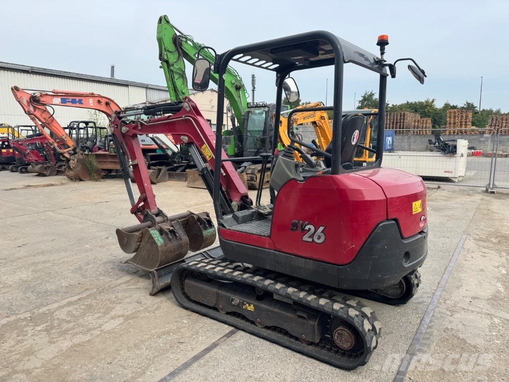 Yanmar SV26 (00658) حفارات صغيرة أقل من 7 طن (حفارات صغيرة)