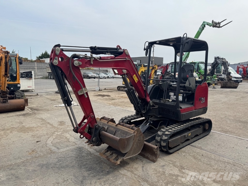 Yanmar SV26 (00658) حفارات صغيرة أقل من 7 طن (حفارات صغيرة)