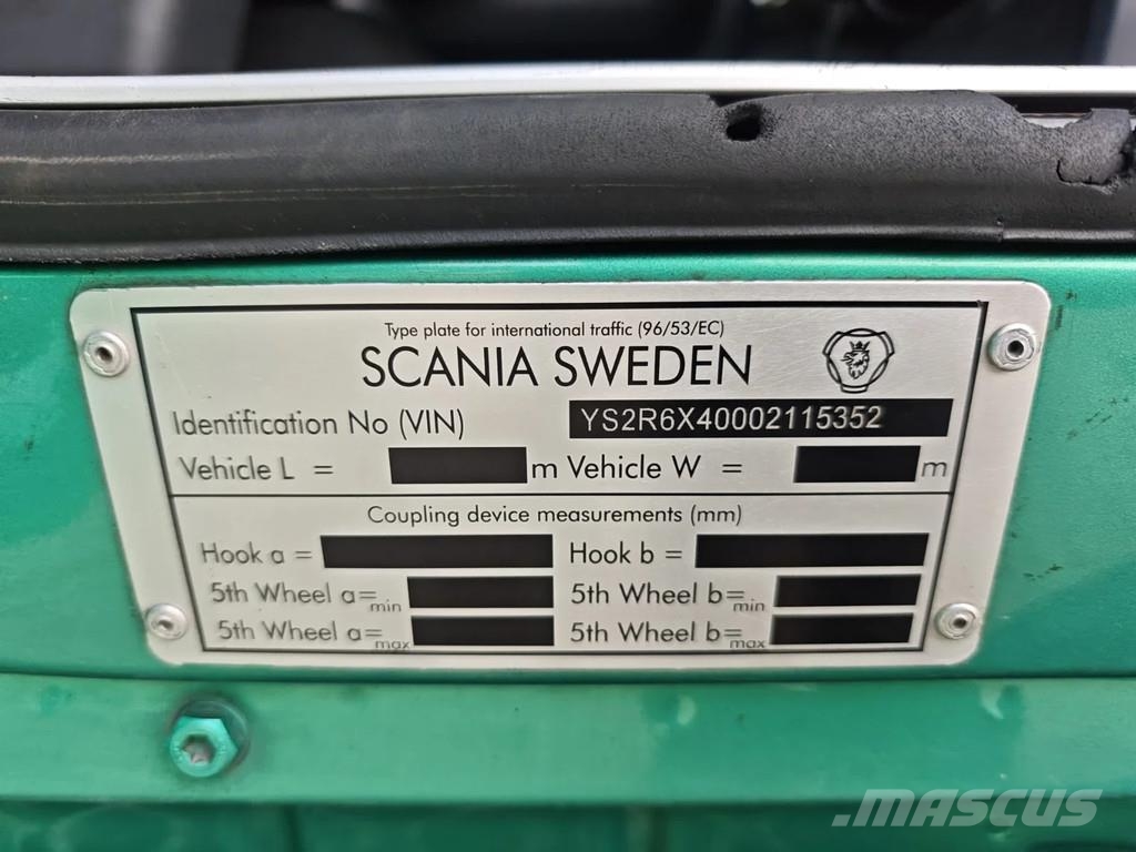 Scania R730 V8 6x4 Kamioni-šasije