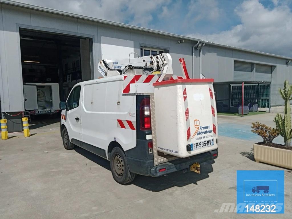 Renault Trafic DCI 111FCC FRANCE ELEVATEUR EURO 6 NACELLE Aanhanger hoogwerkers