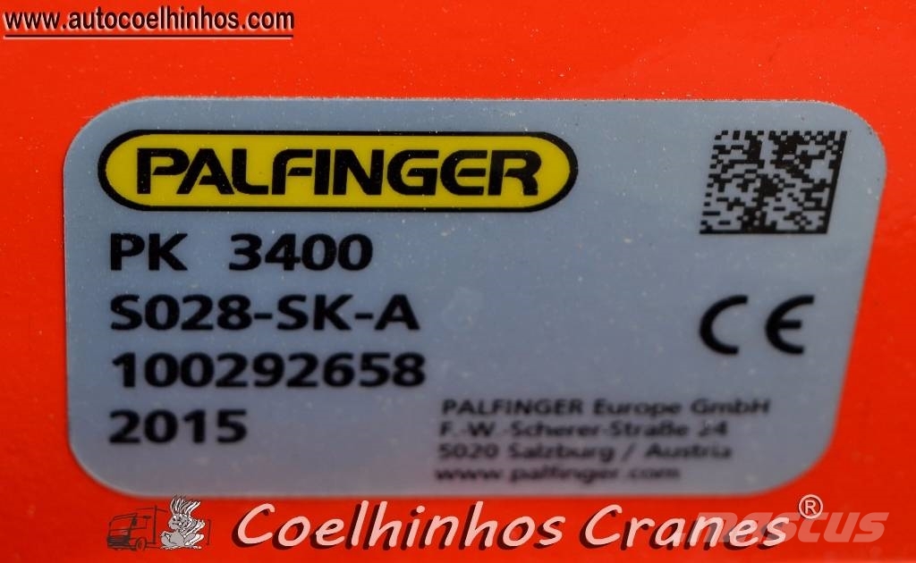 Palfinger PK3400 Performance Kranovi za utovar