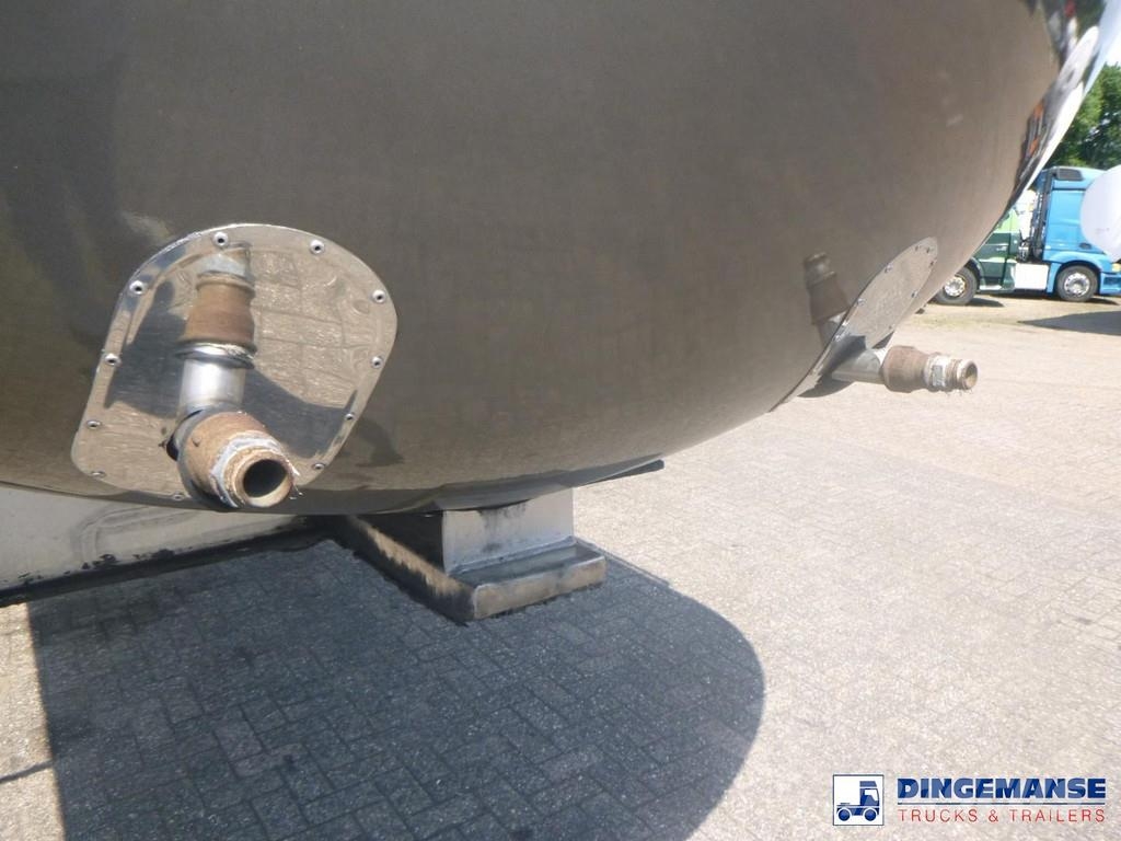 Feldbinder Food tank inox 39 m3 / 3 comp Tsisternhaagised