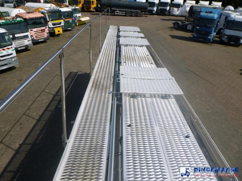 Feldbinder Food tank inox 39 m3 / 3 comp Tsisternhaagised