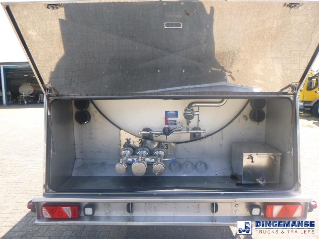 Feldbinder Food tank inox 39 m3 / 3 comp Tsisternhaagised