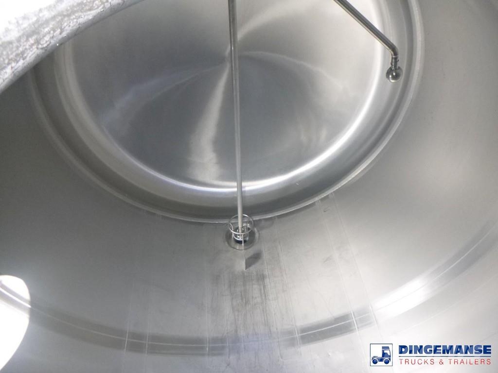 Feldbinder Food tank inox 39 m3 / 3 comp Tsisternhaagised