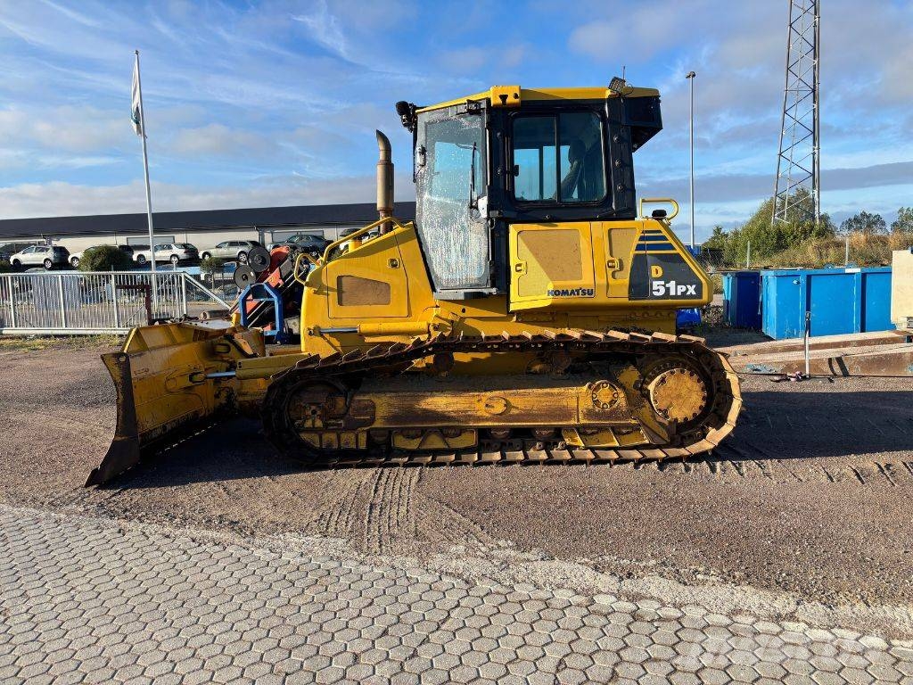 Komatsu D51PX-22, Bandschaktare Kāpurķēžu buldozeri