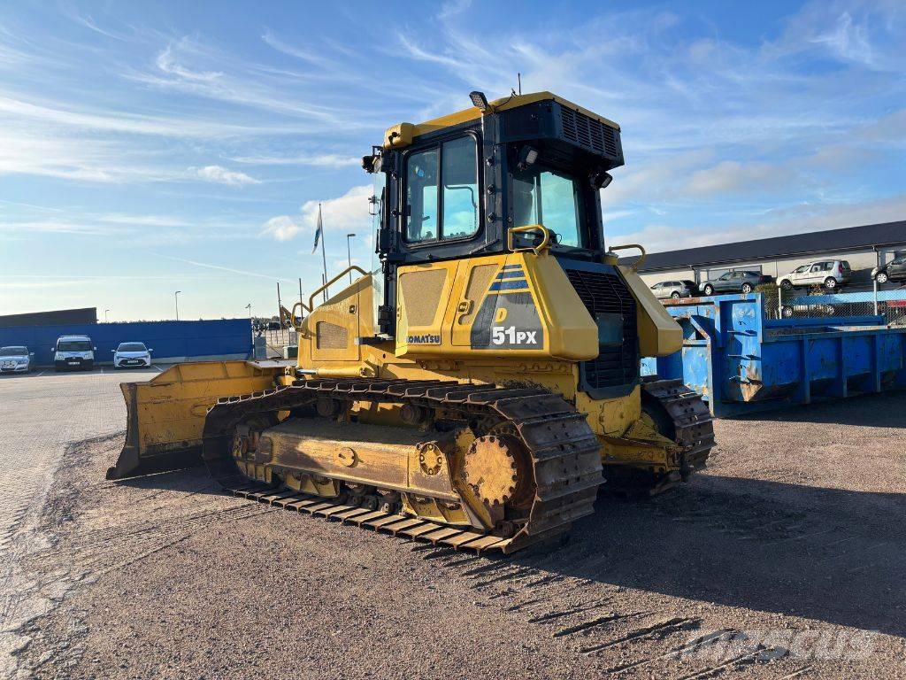 Komatsu D51PX-22, Bandschaktare Kāpurķēžu buldozeri