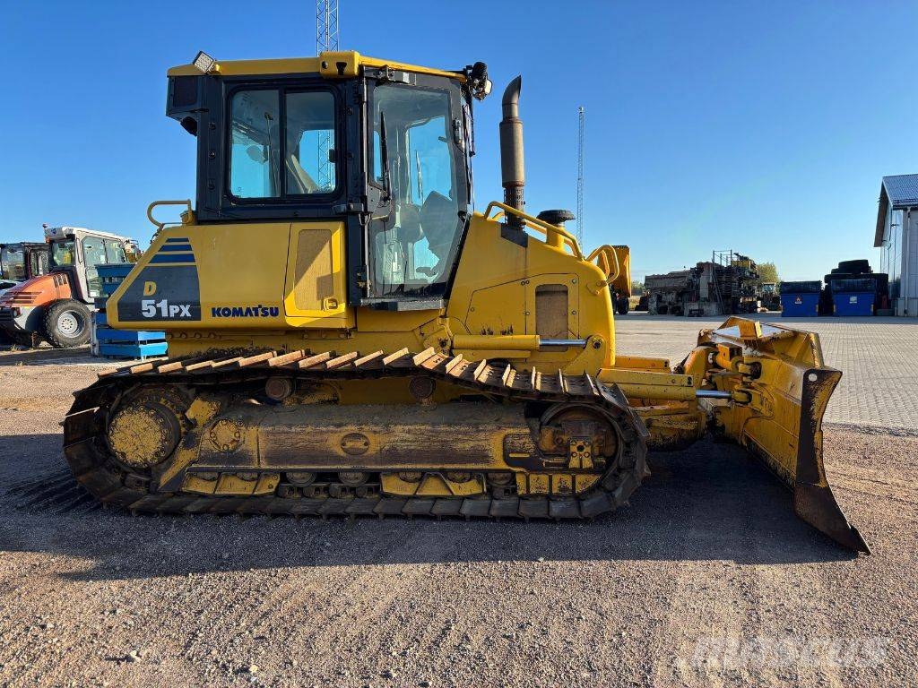 Komatsu D51PX-22, Bandschaktare Kāpurķēžu buldozeri