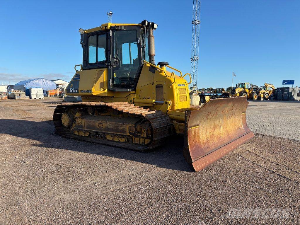Komatsu D51PX-22, Bandschaktare Kāpurķēžu buldozeri