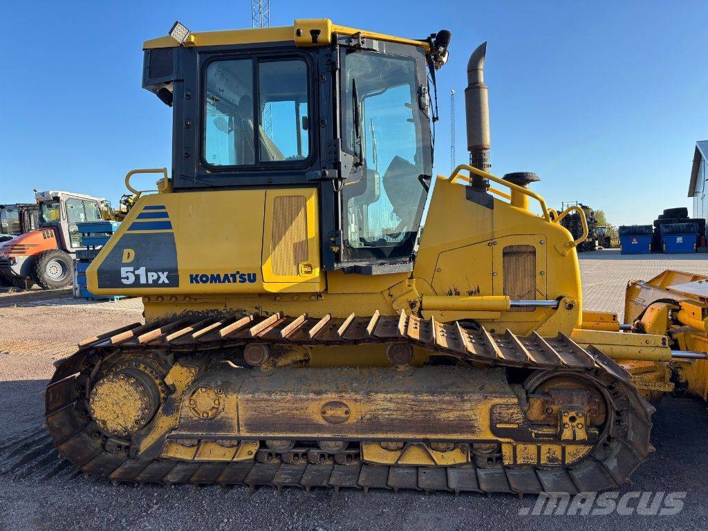 Komatsu D51PX-22, Bandschaktare Kāpurķēžu buldozeri