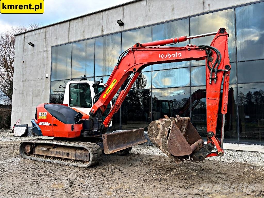 Kubota KX 080-3 中型挖掘机