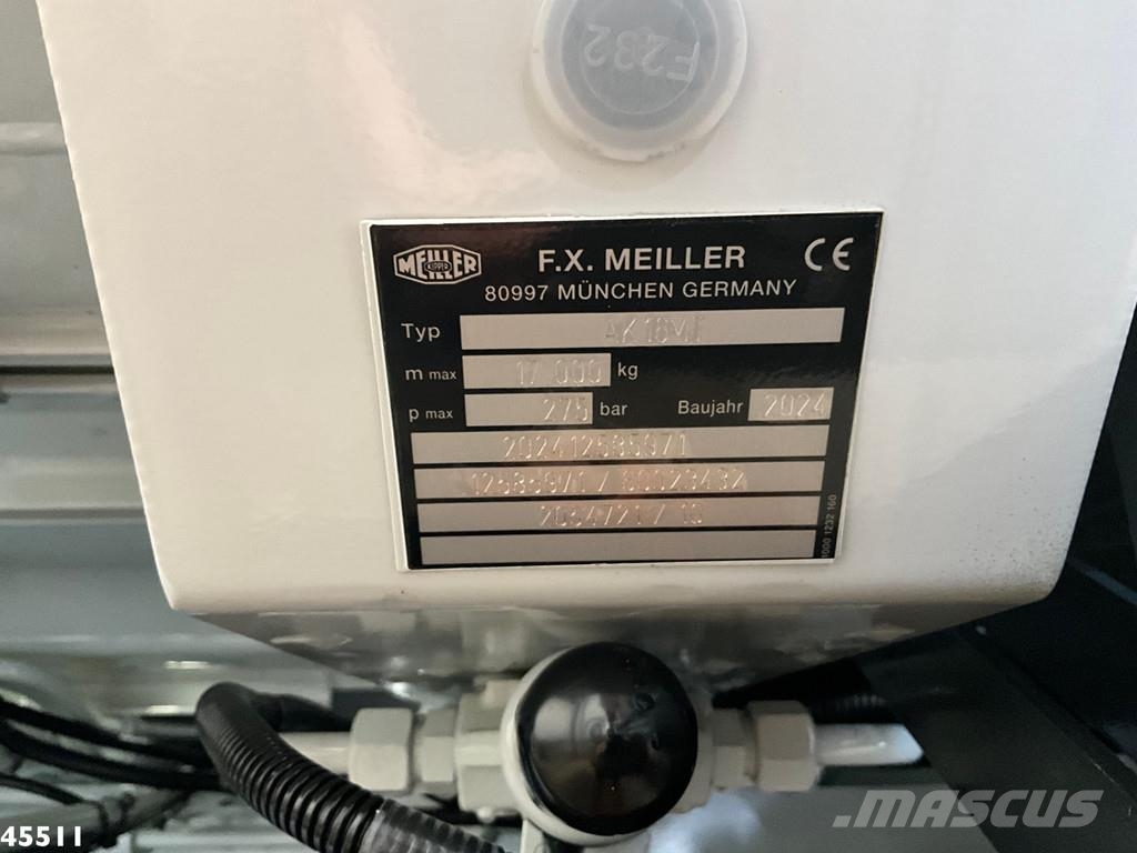 Iveco X-WAY AD280X42Y Retarder Meiller 16 ton portaalarm Camiones portacubetas