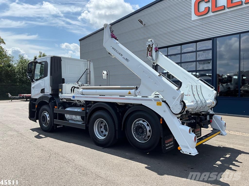 Iveco X-WAY AD280X42Y Retarder Meiller 16 ton portaalarm Camiones portacubetas