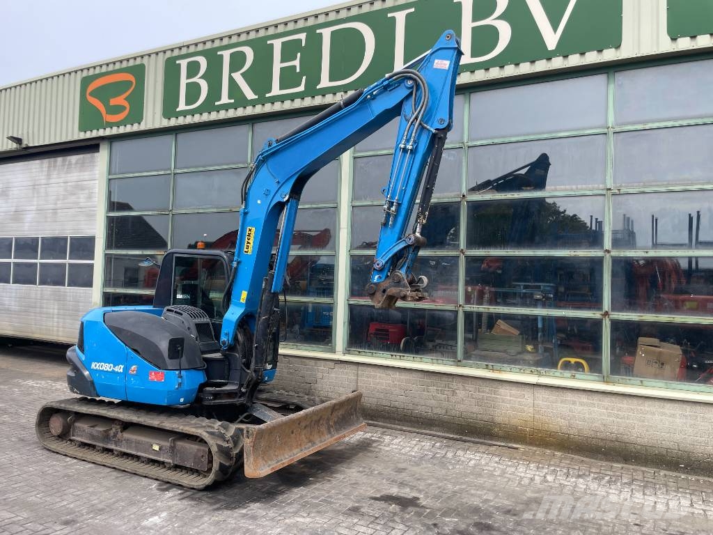 Kubota KX080-4a Midi bagri 7t – 12t