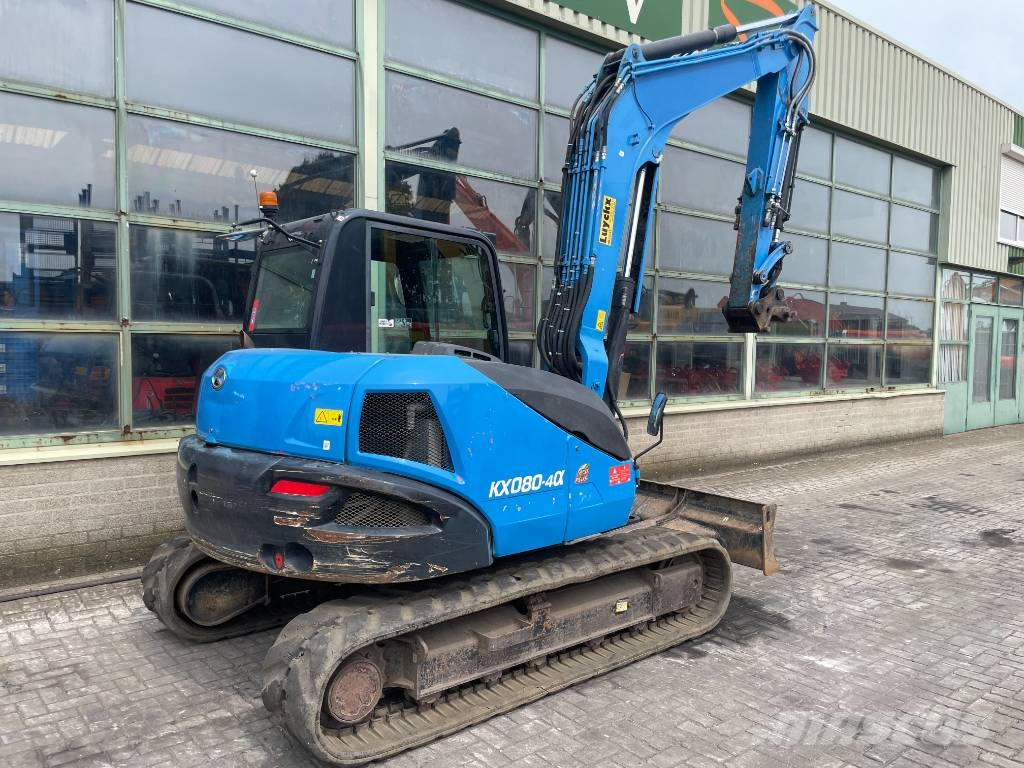 Kubota KX080-4a Midi bagri 7t – 12t