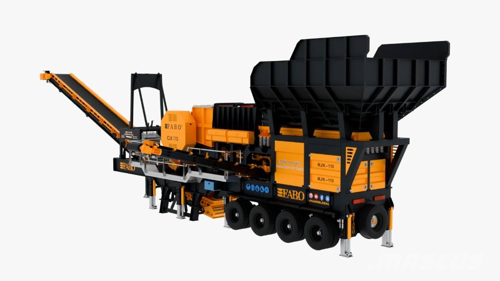 Fabo MJK-110 WF – CONCASSEUR À MÂCHOIRES AVEC WOBBLER Mobile knusere