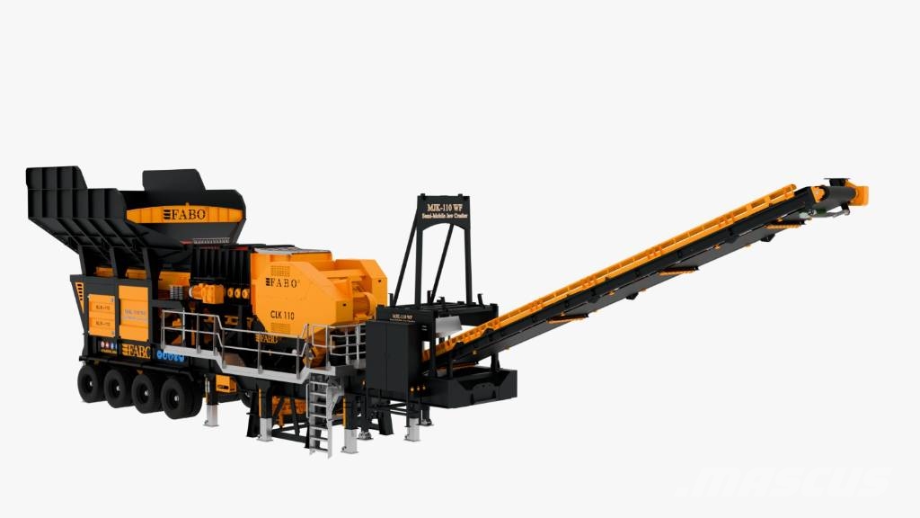 Fabo MJK-110 WF – CONCASSEUR À MÂCHOIRES AVEC WOBBLER Mobile knusere