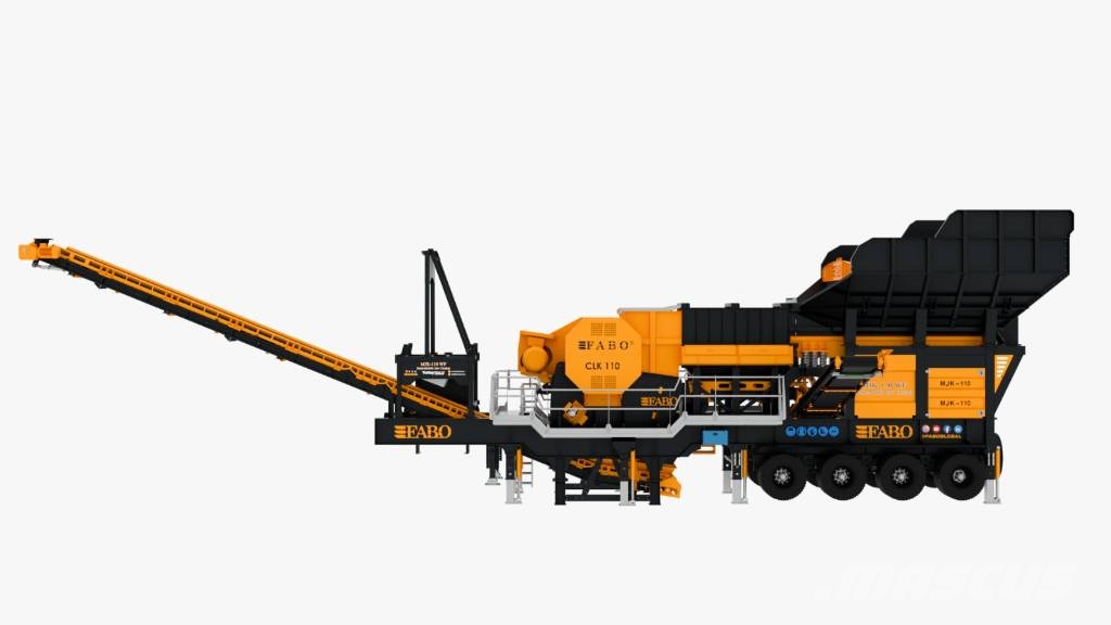 Fabo MJK-110 WF – CONCASSEUR À MÂCHOIRES AVEC WOBBLER Mobile knusere