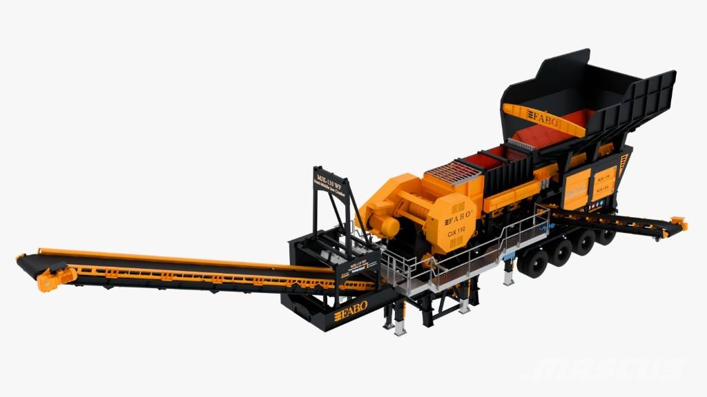 Fabo MJK-110 WF – CONCASSEUR À MÂCHOIRES AVEC WOBBLER Mobile knusere