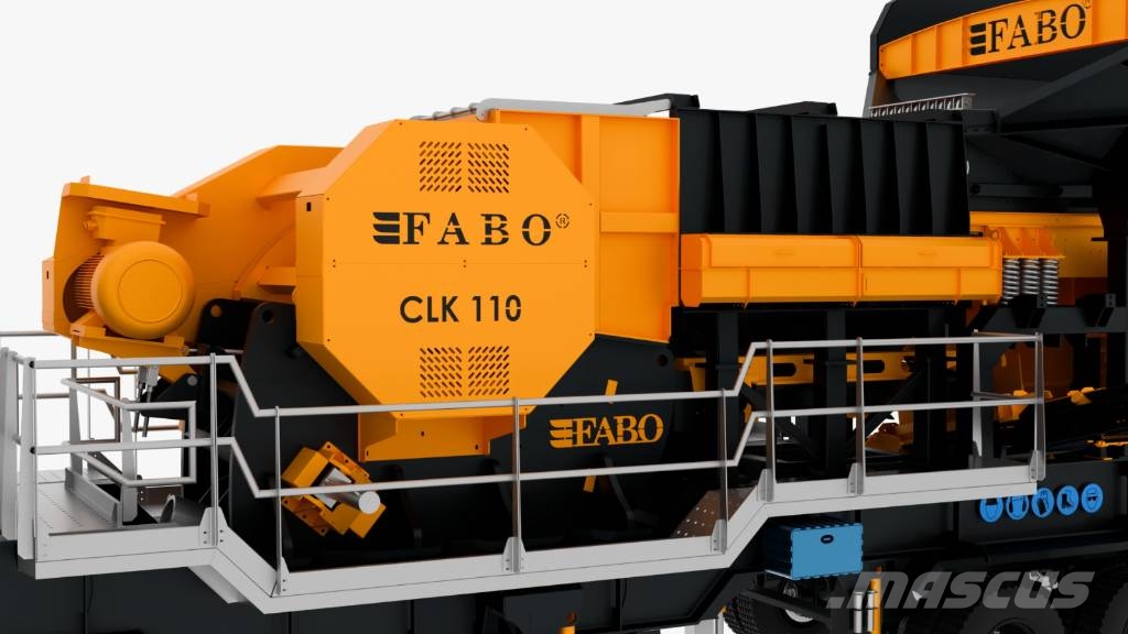 Fabo MJK-110 WF – CONCASSEUR À MÂCHOIRES AVEC WOBBLER Mobile knusere