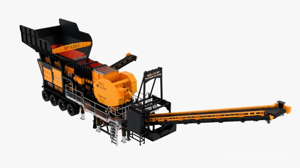 Fabo MJK-110 WF – CONCASSEUR À MÂCHOIRES AVEC WOBBLER Mobile knusere