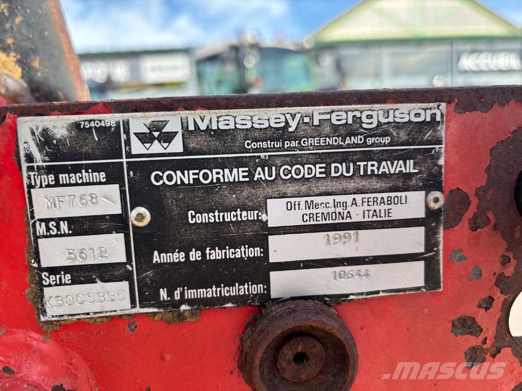 Vicon MF 768 Rotačné brány a pôdne frézy