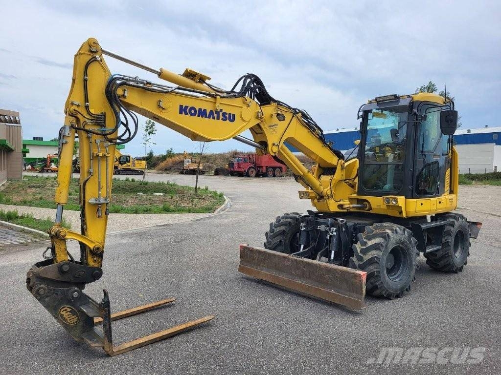Komatsu PW 98 MR-11 Pelle sur pneus