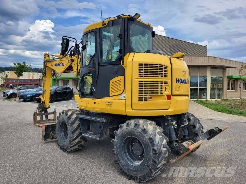 Komatsu PW 98 MR-11 Pelle sur pneus
