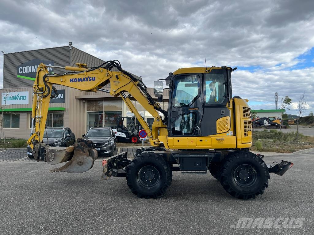 Komatsu PW 98 MR-11 حفارات بعجل