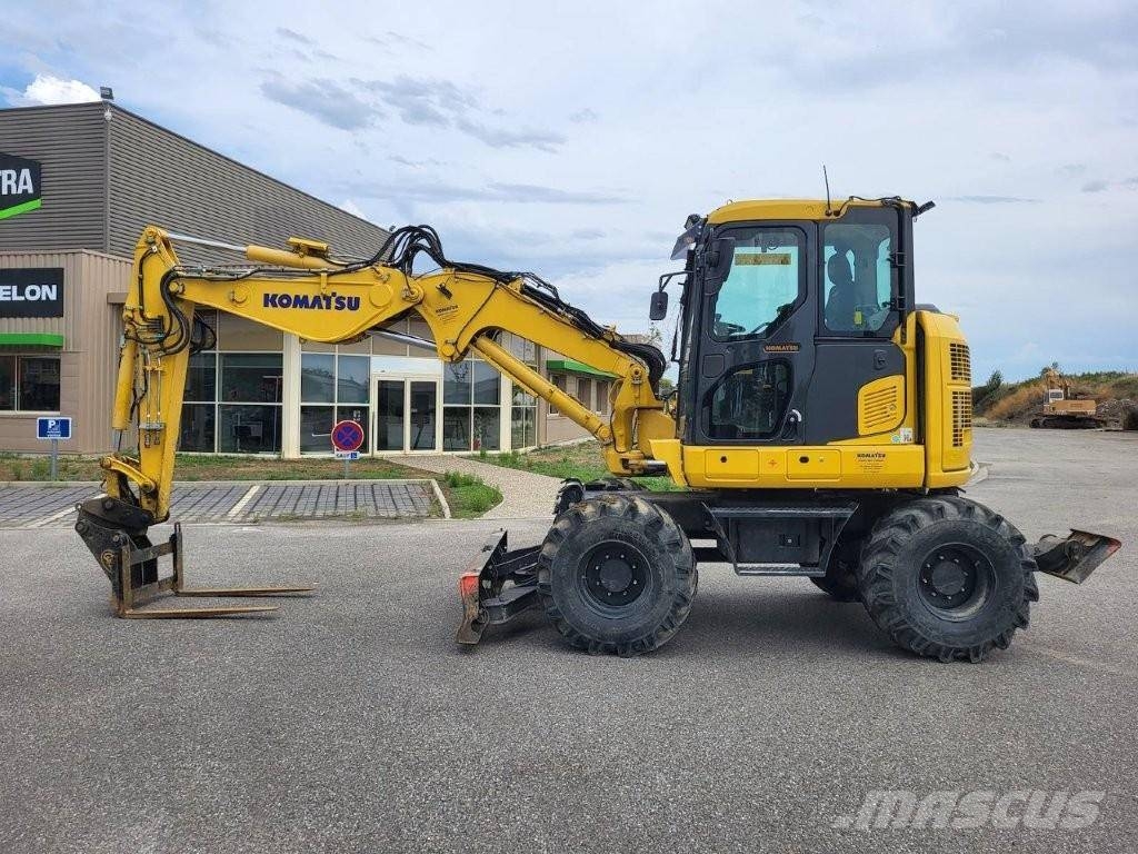 Komatsu PW 98 MR-11 Pelle sur pneus
