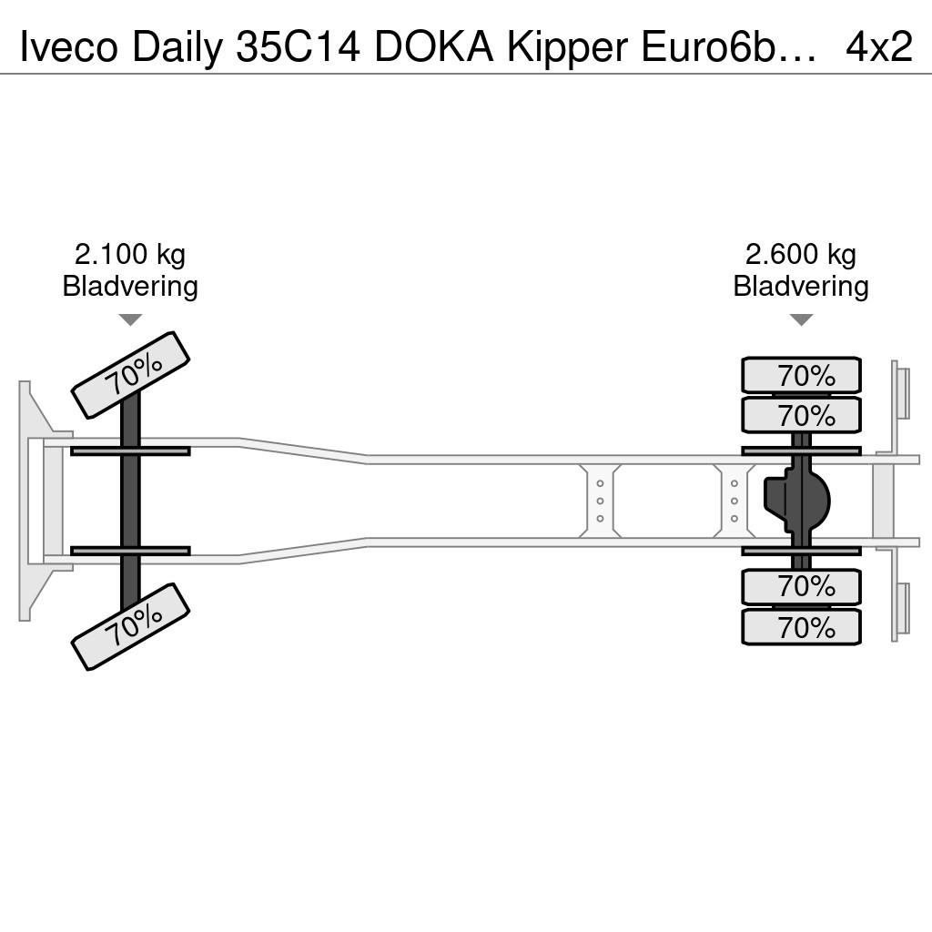 Iveco Daily 35C14 DOKA Kipper Euro6b ABS Citi