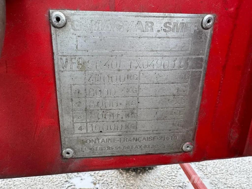 Magyar 3 AXLE - BPW - 3 COMPARTIMENTS Semirremolques cisterna